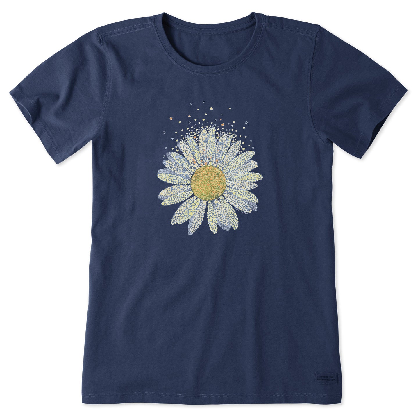 Women's Flower of Hearts Short Sleeve Tee
