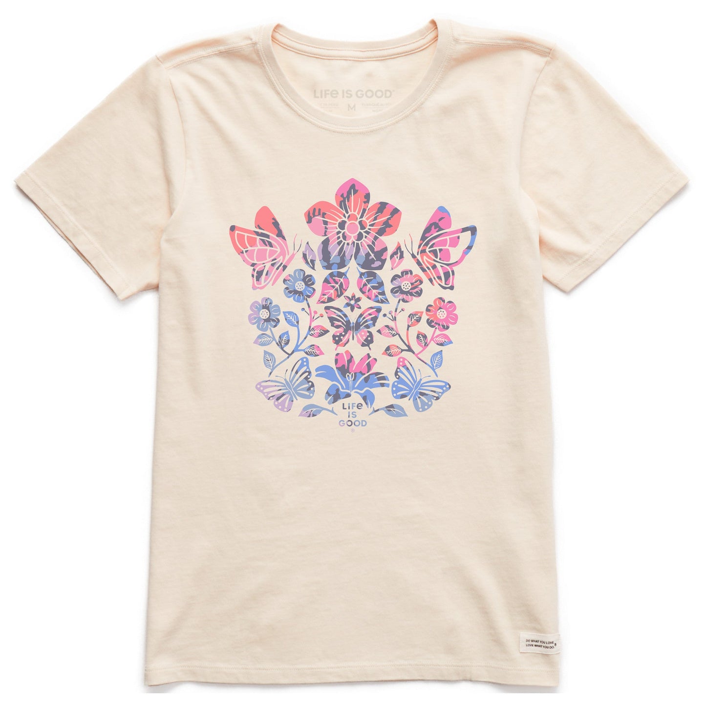Women's Butterfly Garden Short Sleeve Crusher-LITE Tee