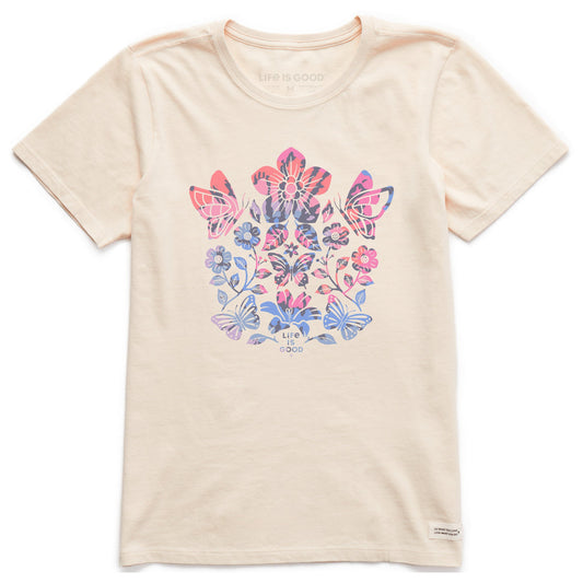 Women's Butterfly Garden Short Sleeve Crusher-LITE Tee
