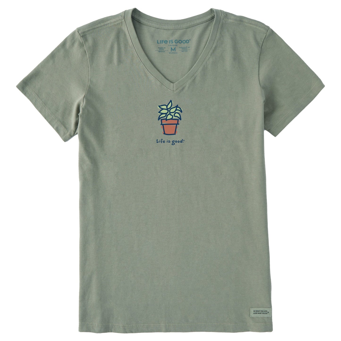 Women's Plant Short Sleeve Crusher-LITE Vee