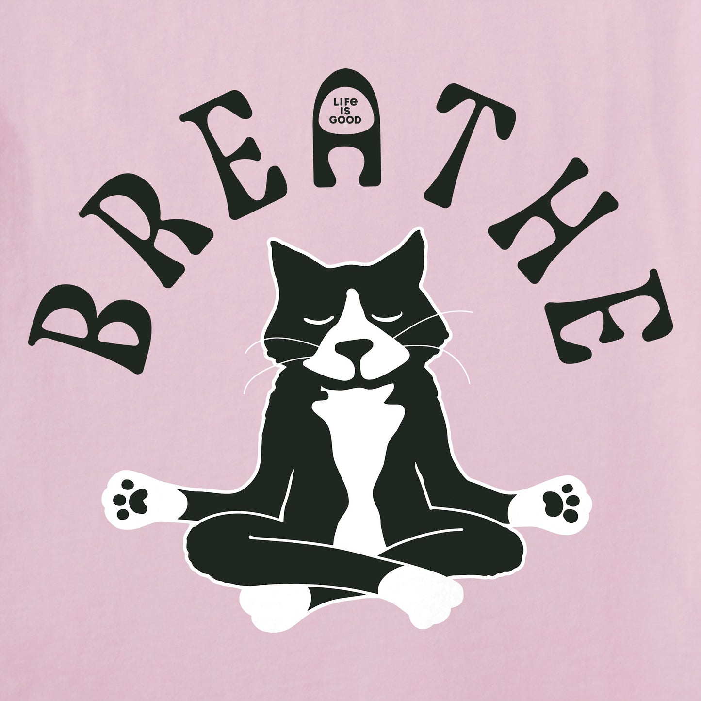 Women's Breathe Tuxedo Cat Short Sleeve Crusher-LITE Vee