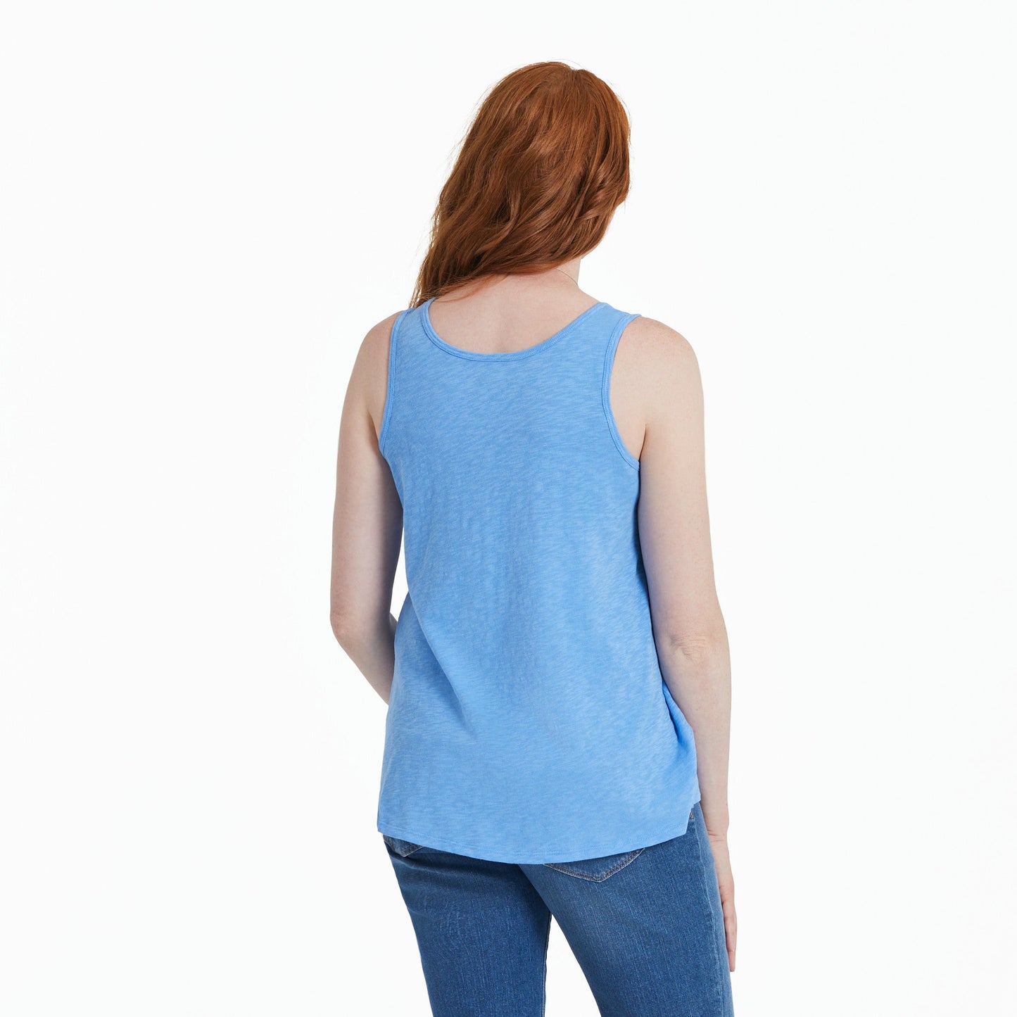 Women's America The Beautiful Daisy Textured Slub Tank