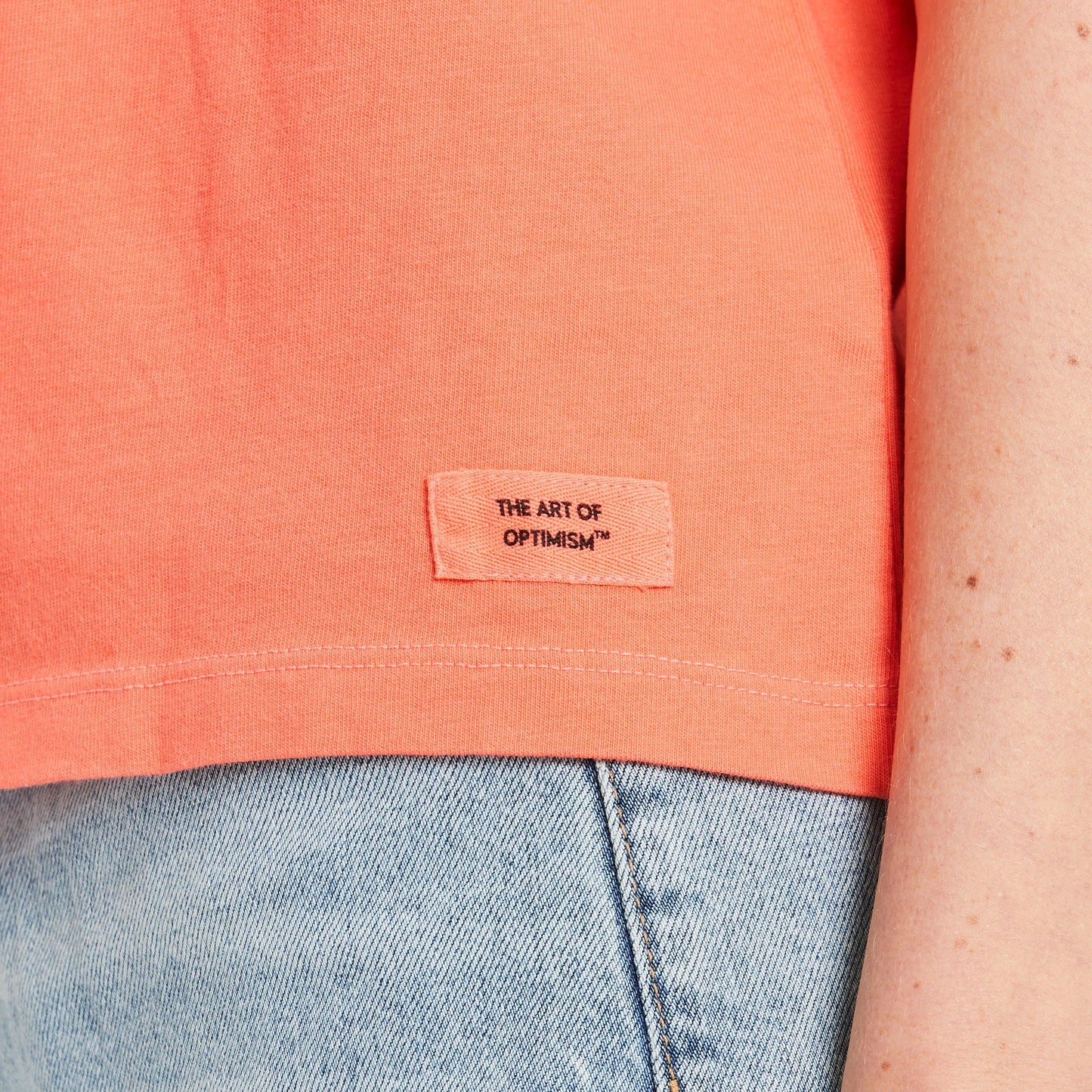 Women's Tie Dye Good Vibes Happy Face Short Sleeve Crusher Boxy Tee