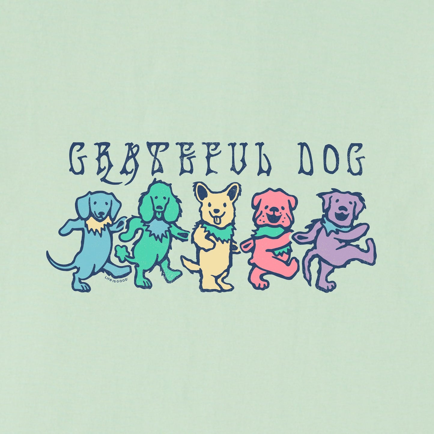 Women's Grateful Dog Crusher Boxy Hoodie