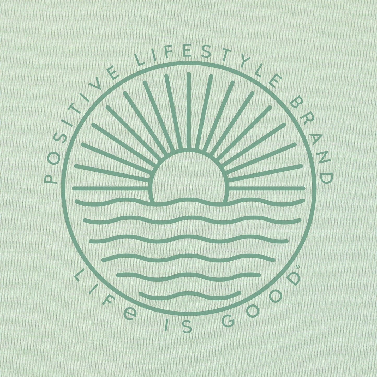 Women's Positive Lifestyle Sun & Waves Sun Crusher Tank