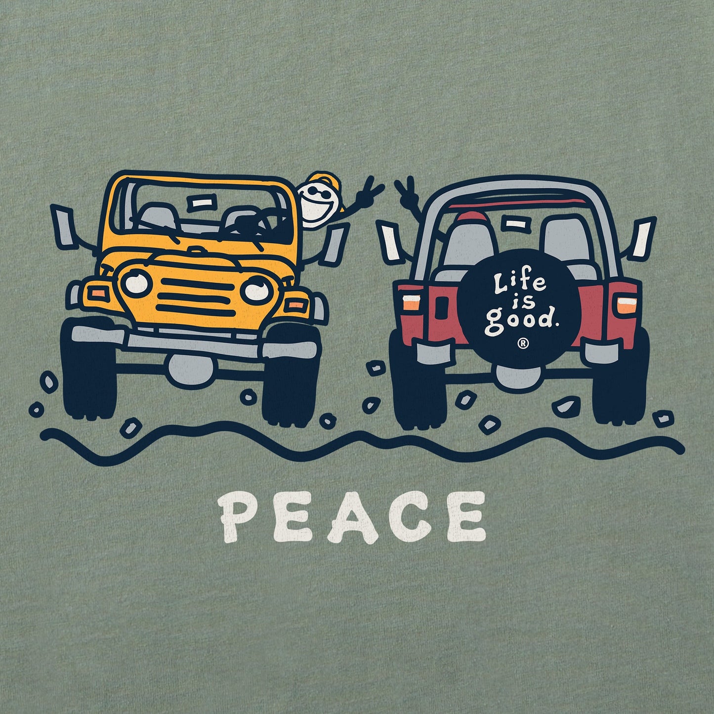 Men's Jake ATV Peace Short Sleeve Tee