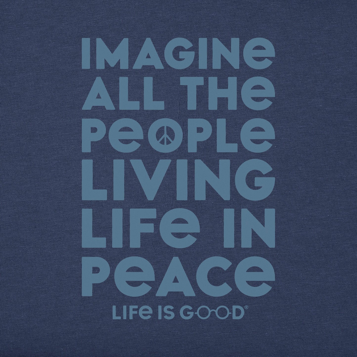 Men's Imagine All The People Short Sleeve Tee