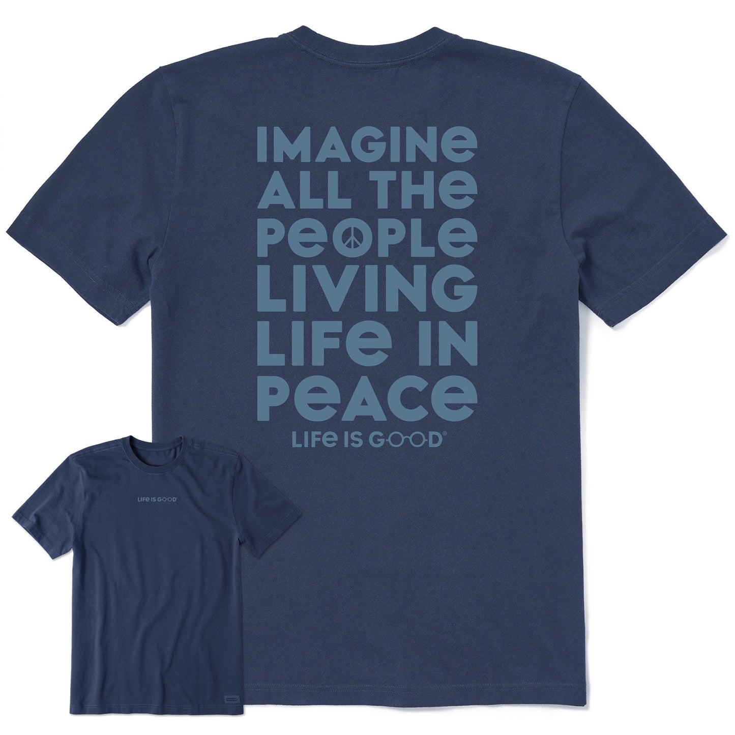 Men's Imagine All The People Short Sleeve Tee