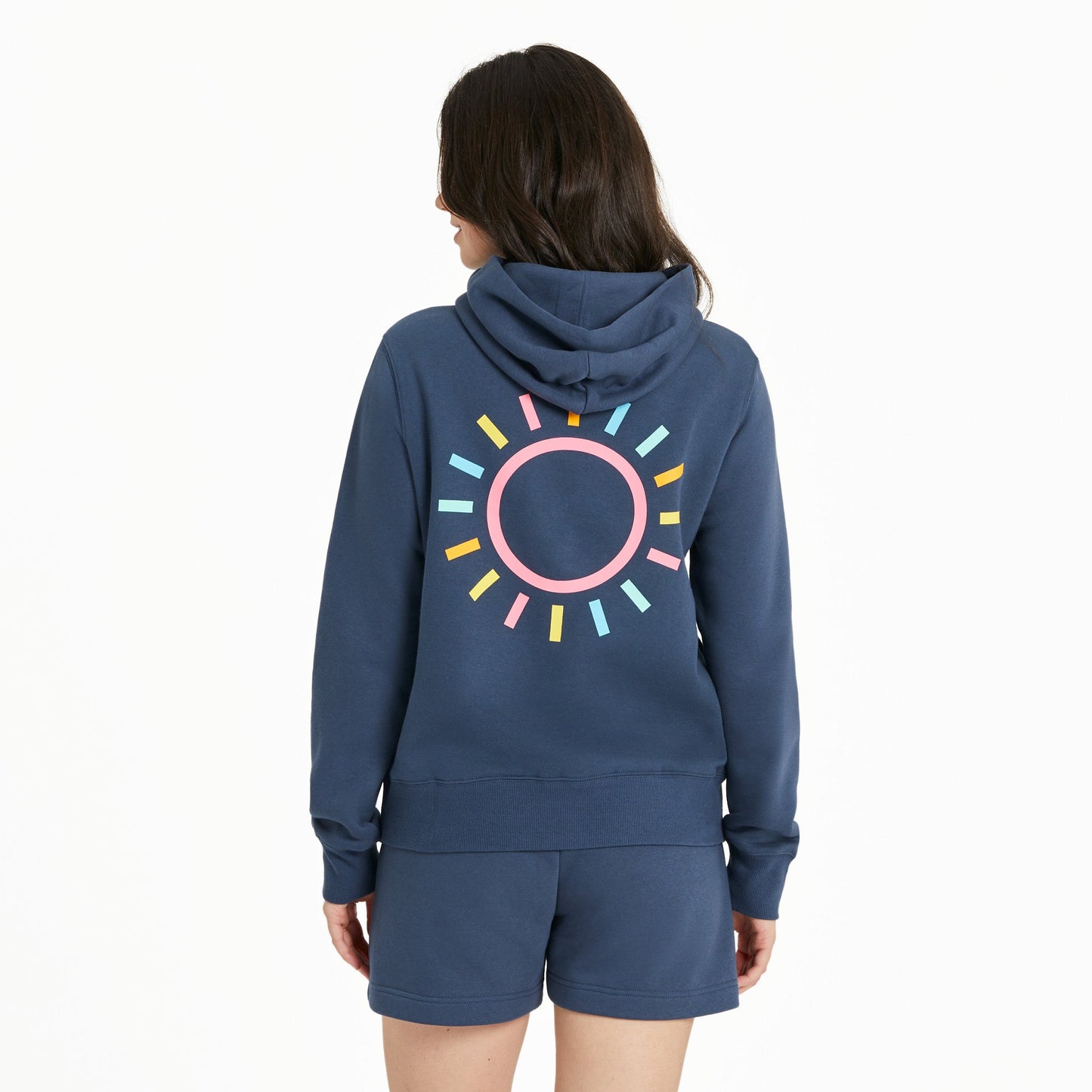 Women's Clean LIG Stack Good Vibes Fleece Hoodie