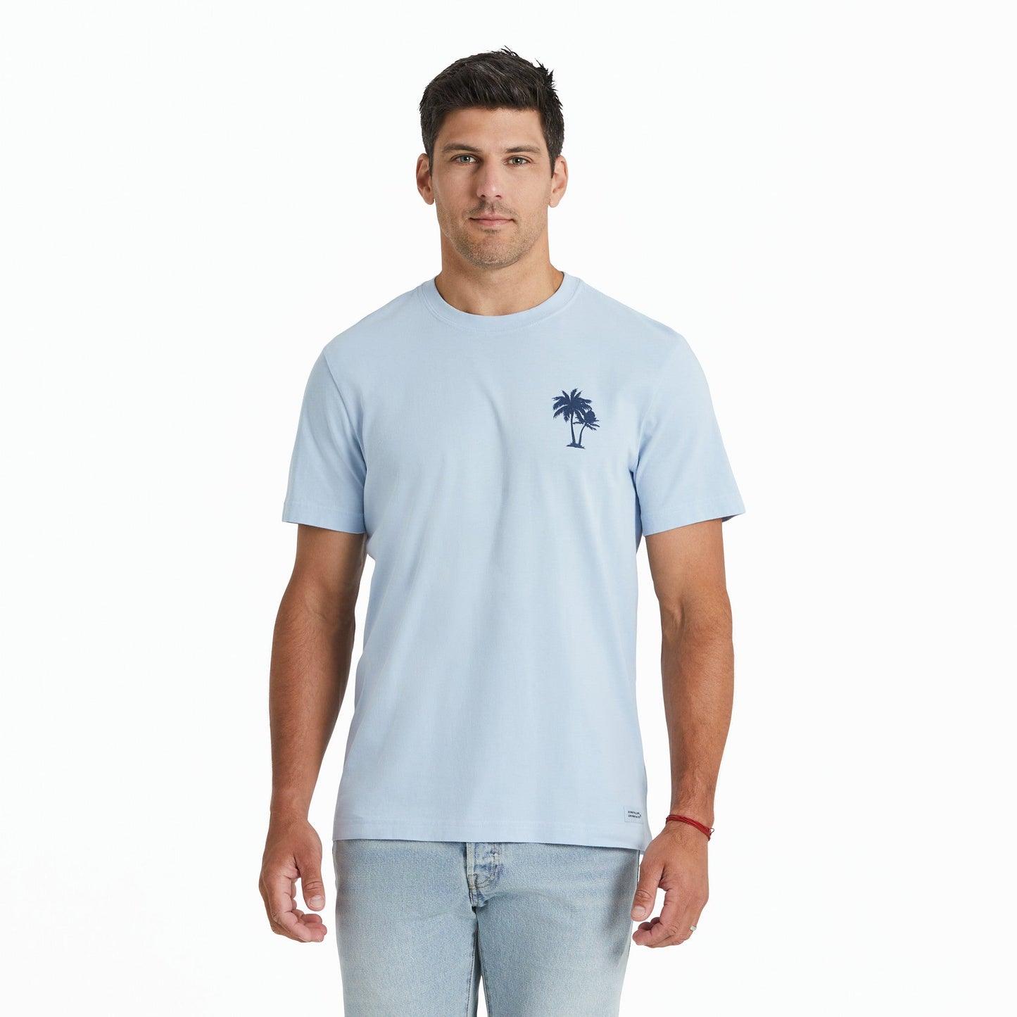 Men's Beachy Palms Short Sleeve Crusher Tee