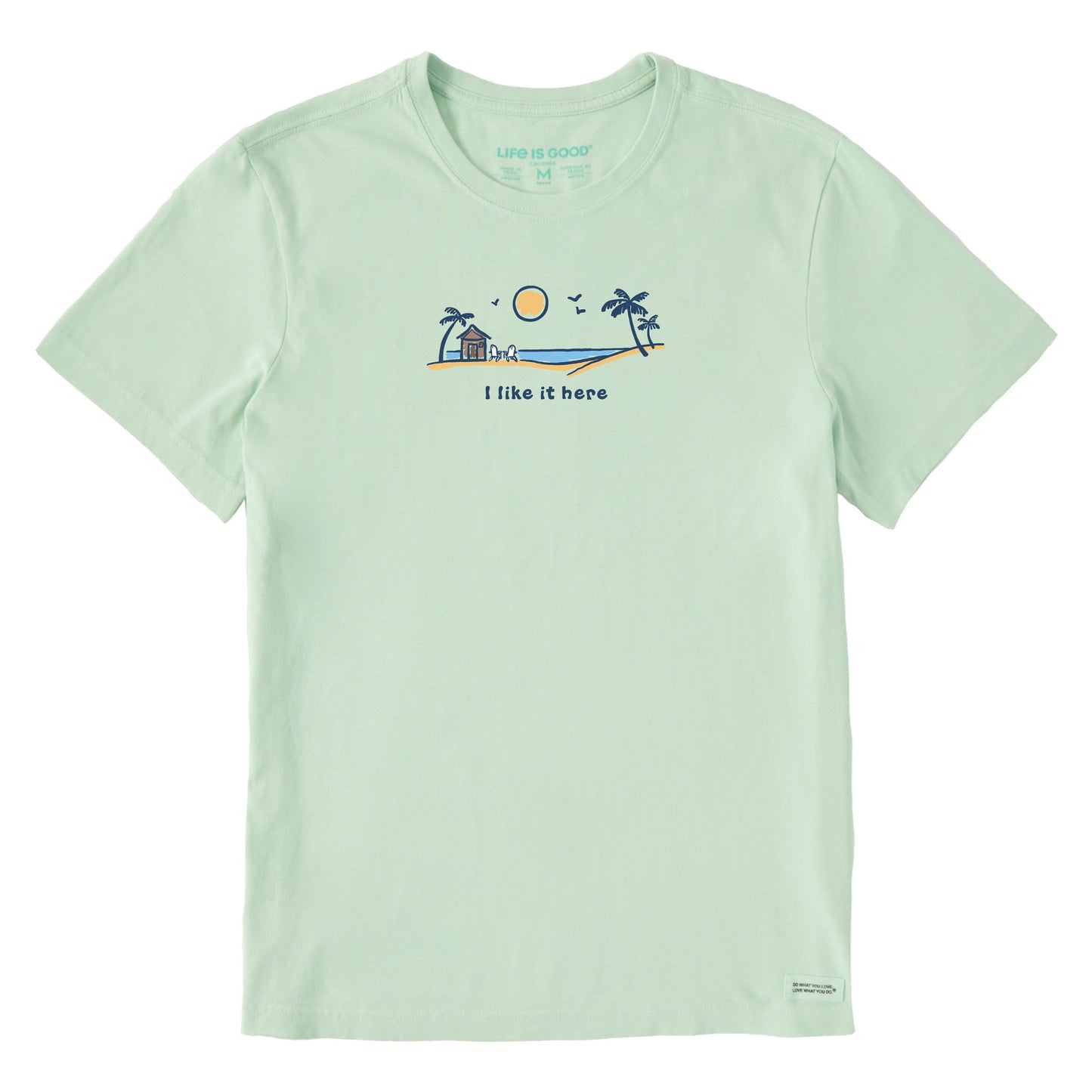 Men's Vista Beach House Short Sleeve Crusher Tee