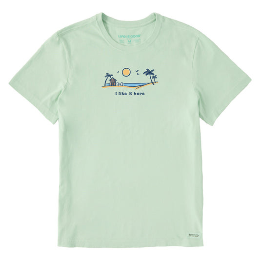Men's Vista Beach House Short Sleeve Crusher Tee