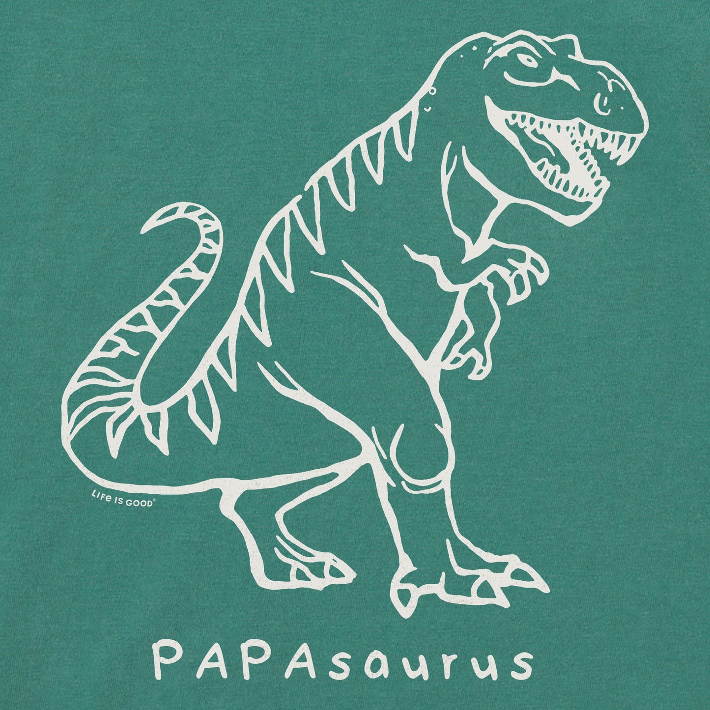Men's Papasaurus Short Sleeve Crusher Tee