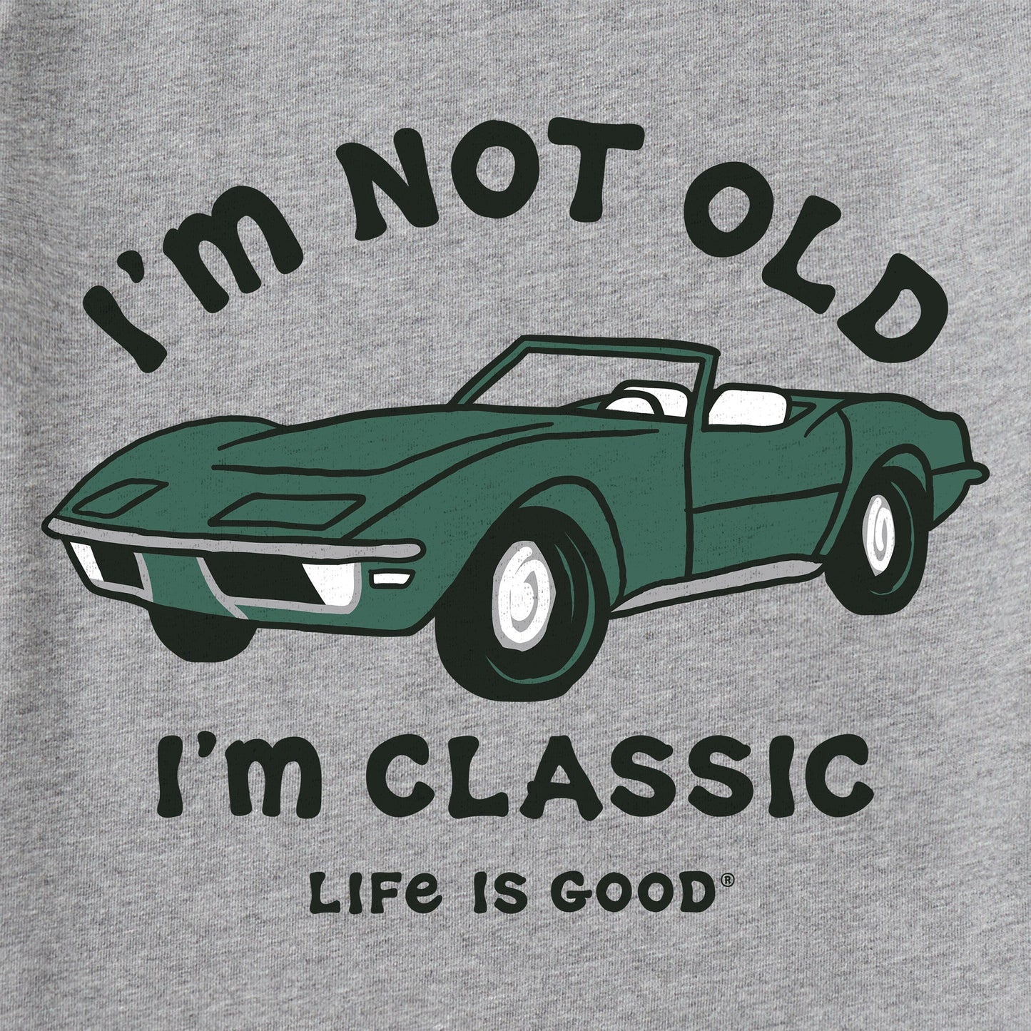Men's I'm Not Old Sports Car Short Sleeve Tee
