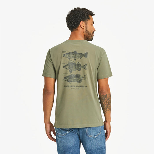 Men's Diversified Freshwater Catches Short Sleeve Crusher Tee