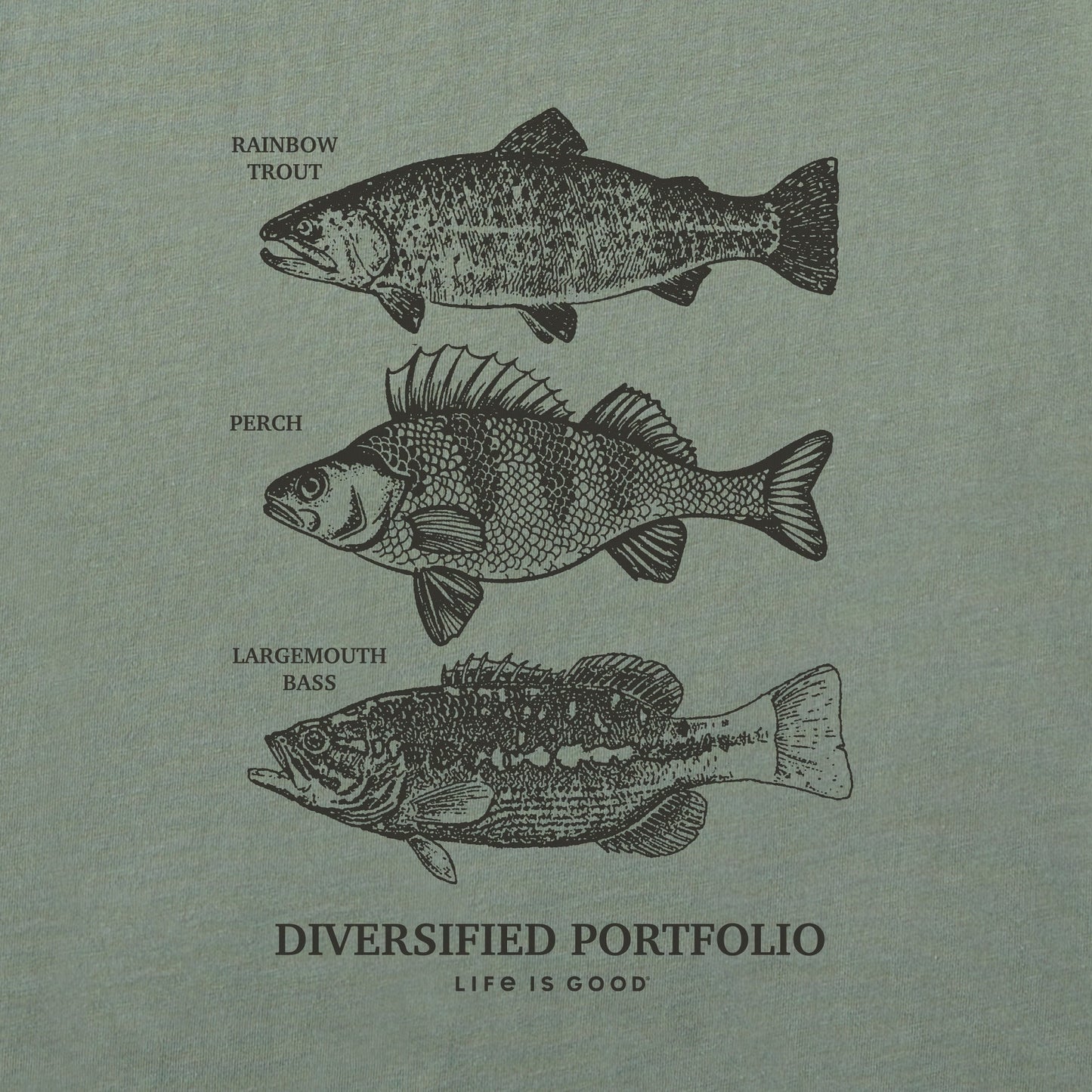 Men's Diversified Freshwater Catches Short Sleeve Crusher Tee