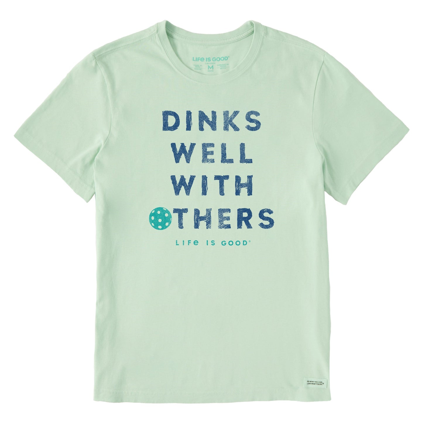 Men's Dinks Well With Others Pickleball Short Sleeve Tee