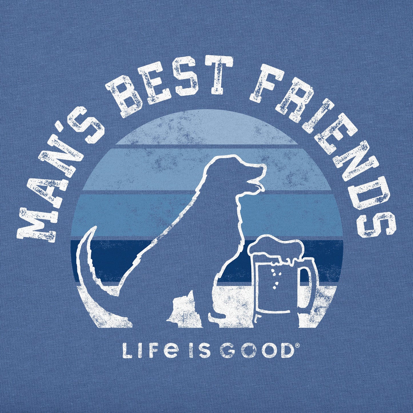 Men's Man's Best Friends Short Sleeve Crusher Tee