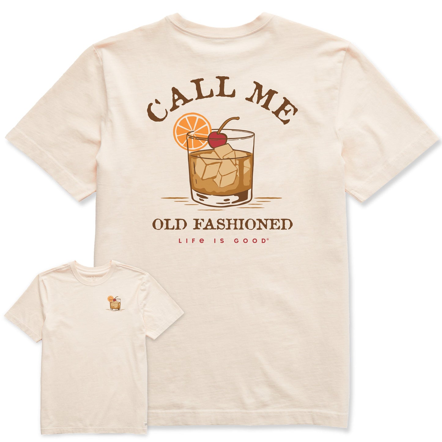 Men's Call Me Old Fashioned Short Sleeve Crusher Tee
