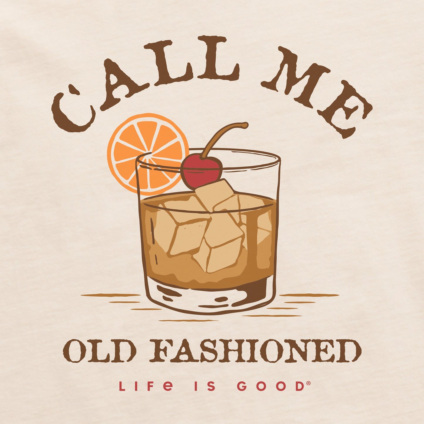Men's Call Me Old Fashioned Short Sleeve Crusher Tee