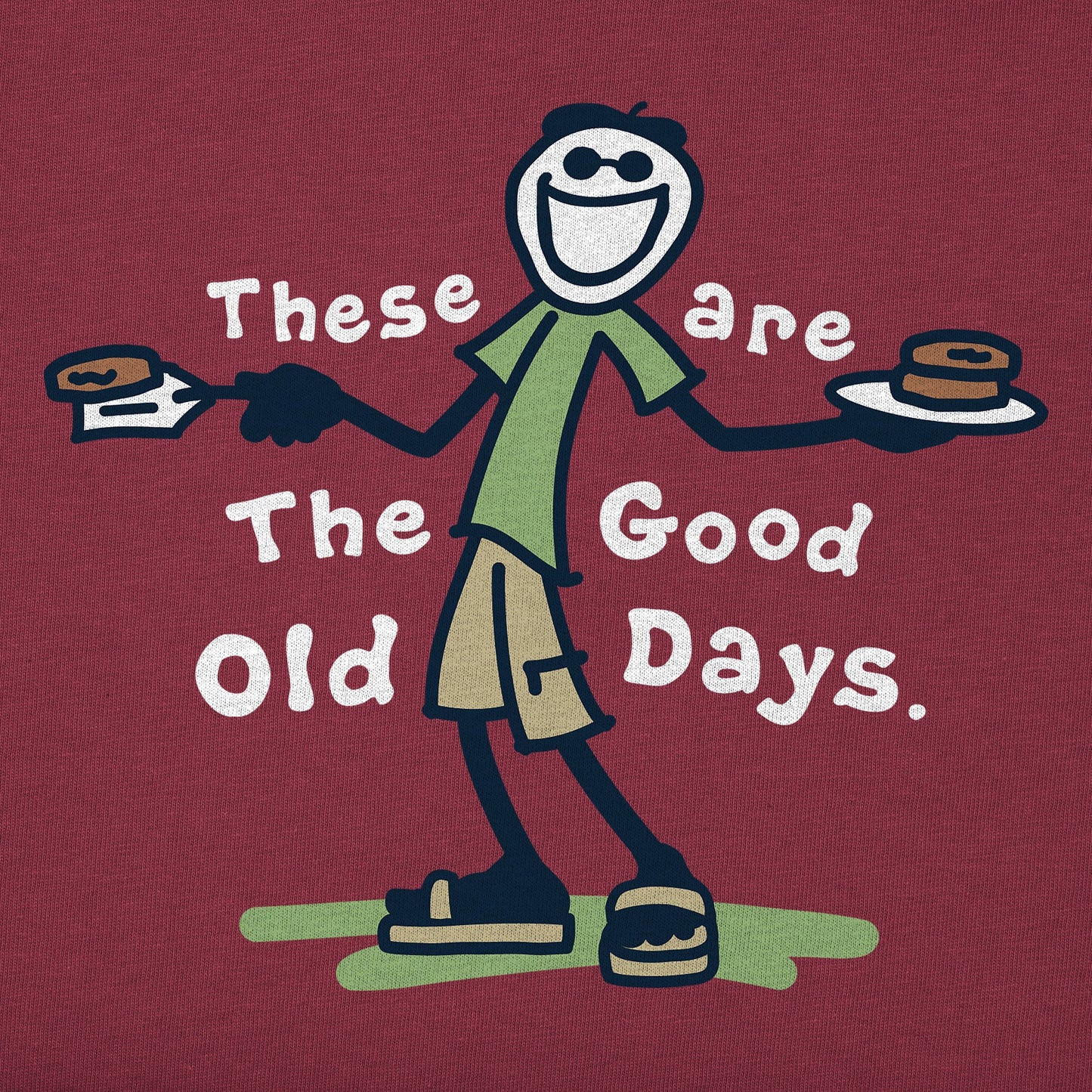 Men's Old Days Jake Short Sleeve Crusher Tee