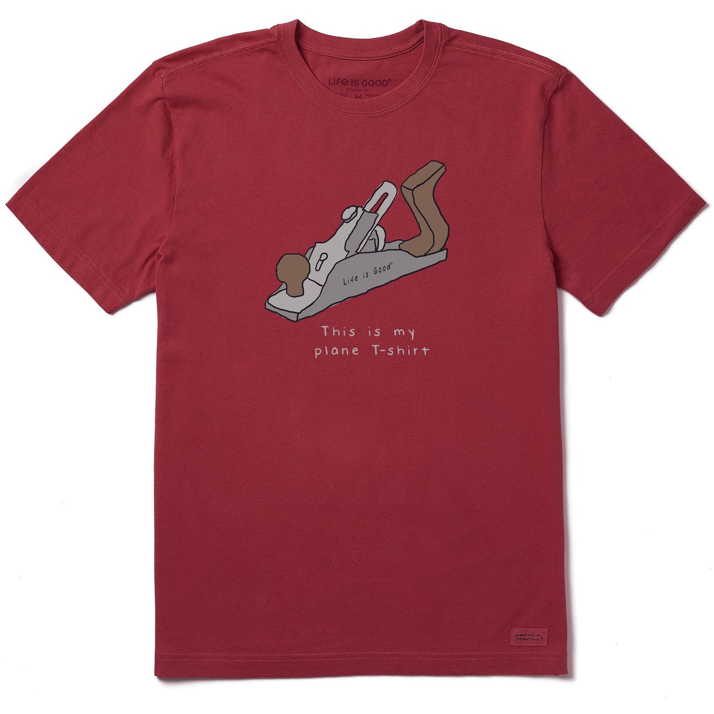 Men's Plane T-Shirt Short Sleeve Tee