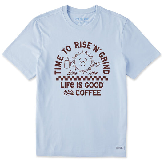 Men's Showtime Rise Coffee Sun Short Sleeve Crusher Tee