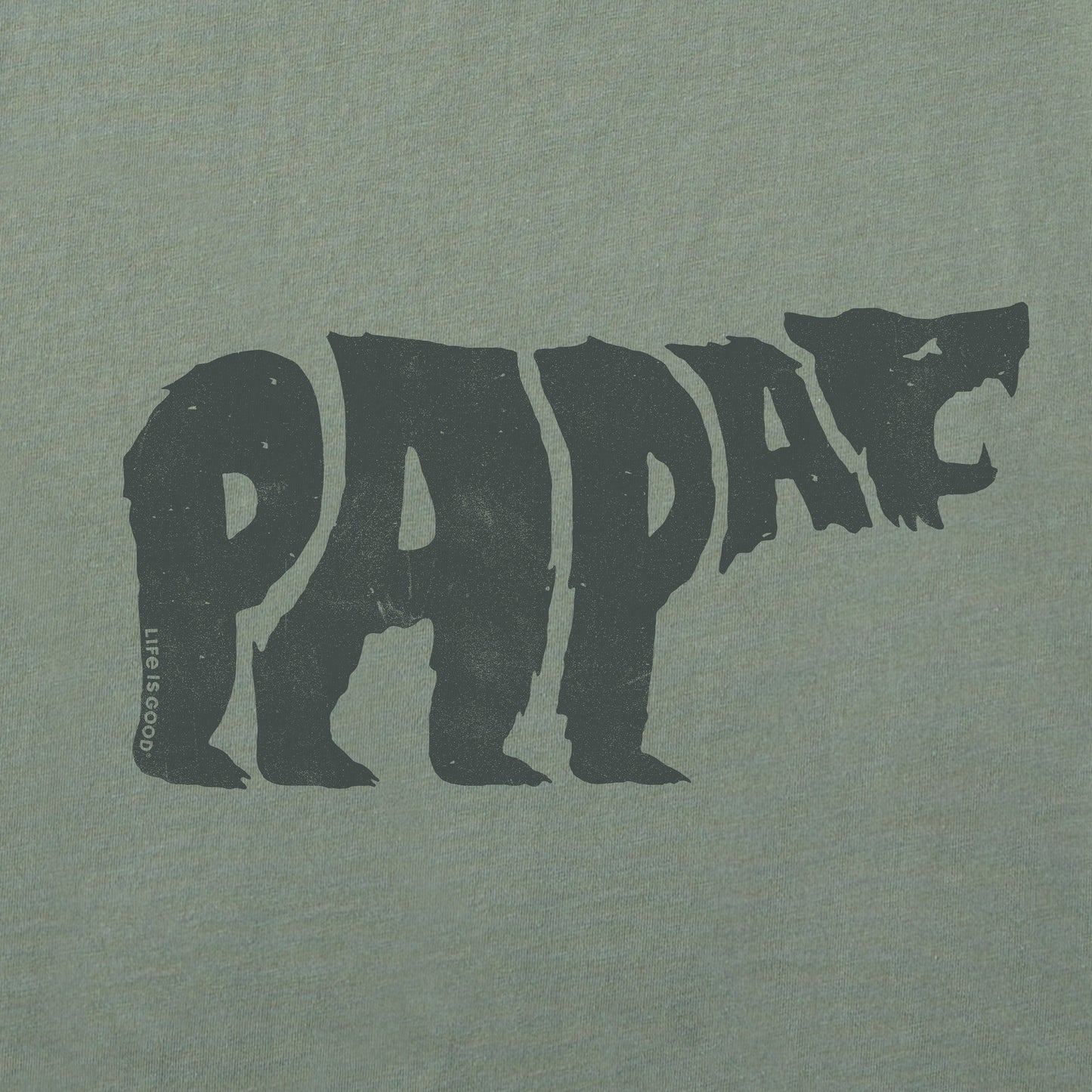 Men's Papa Bear Roar Short Sleeve Tee