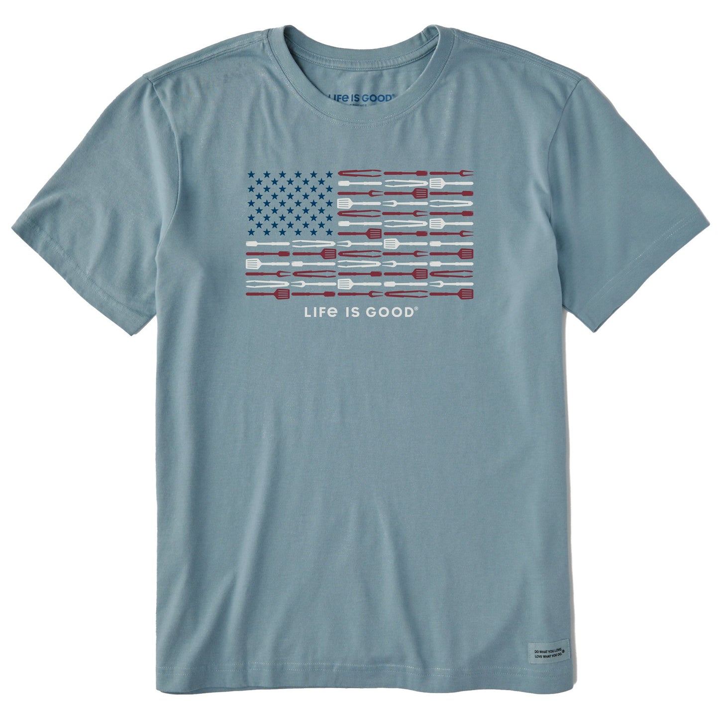 Men's Grill Tools Flag Short Sleeve Tee