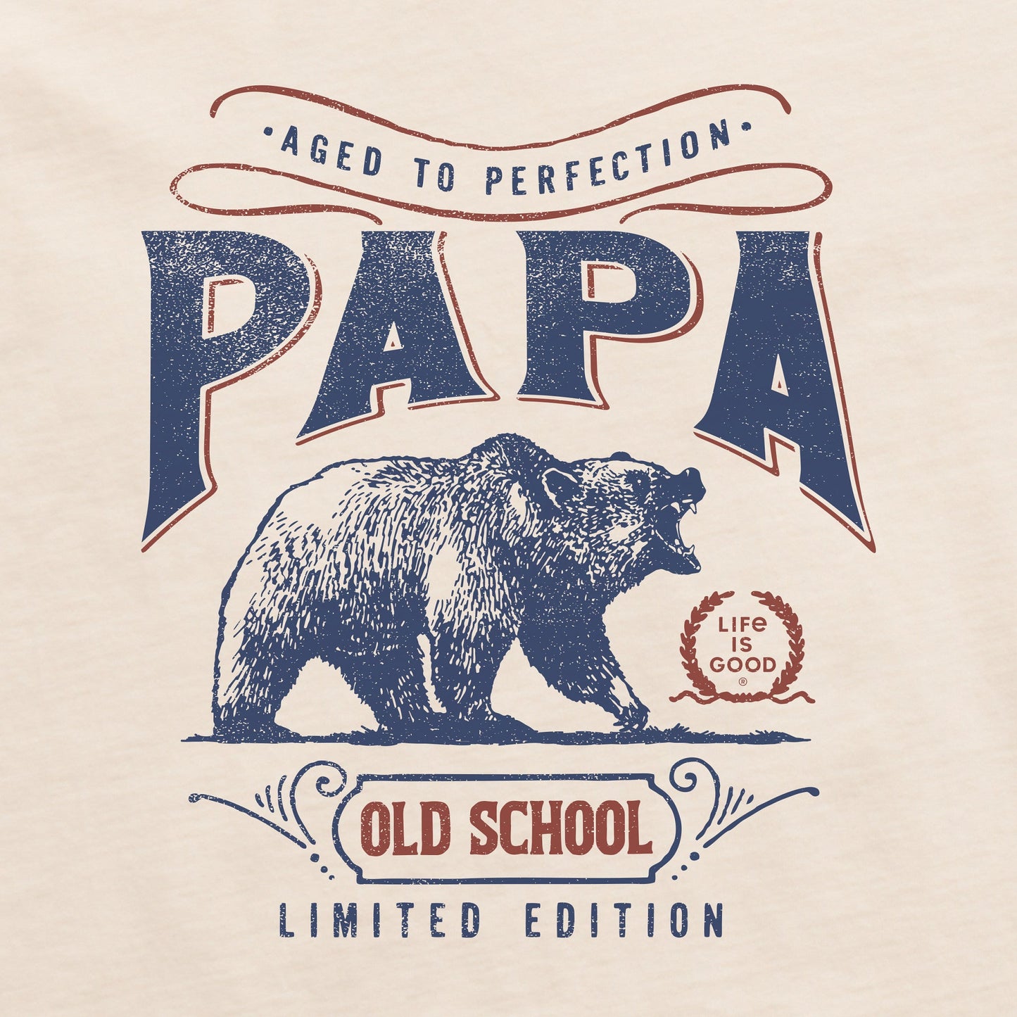 Men's Aged to Perfection Papa Short Sleeve Tee