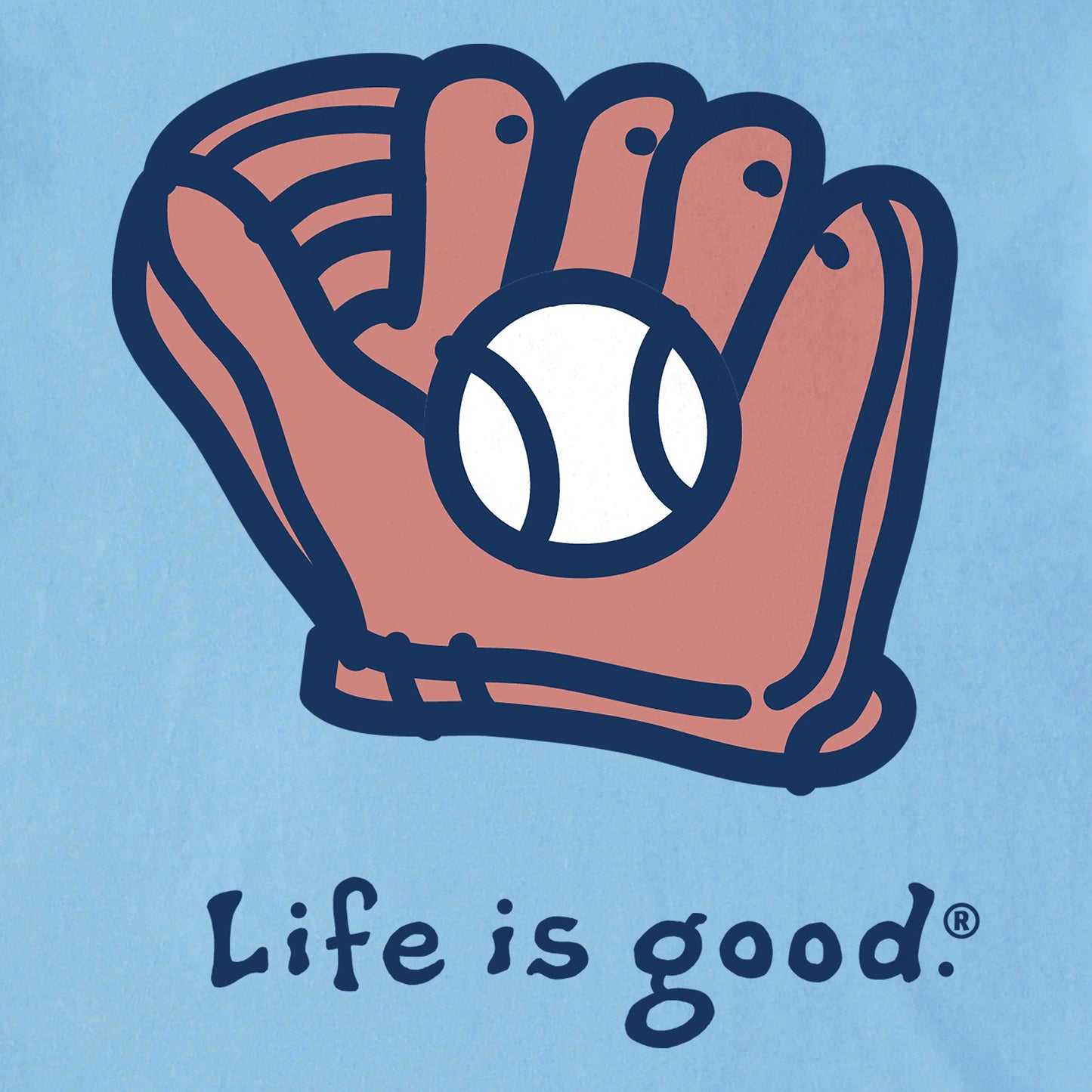 Men's Ball & Glove Short Sleeve Crusher Tee