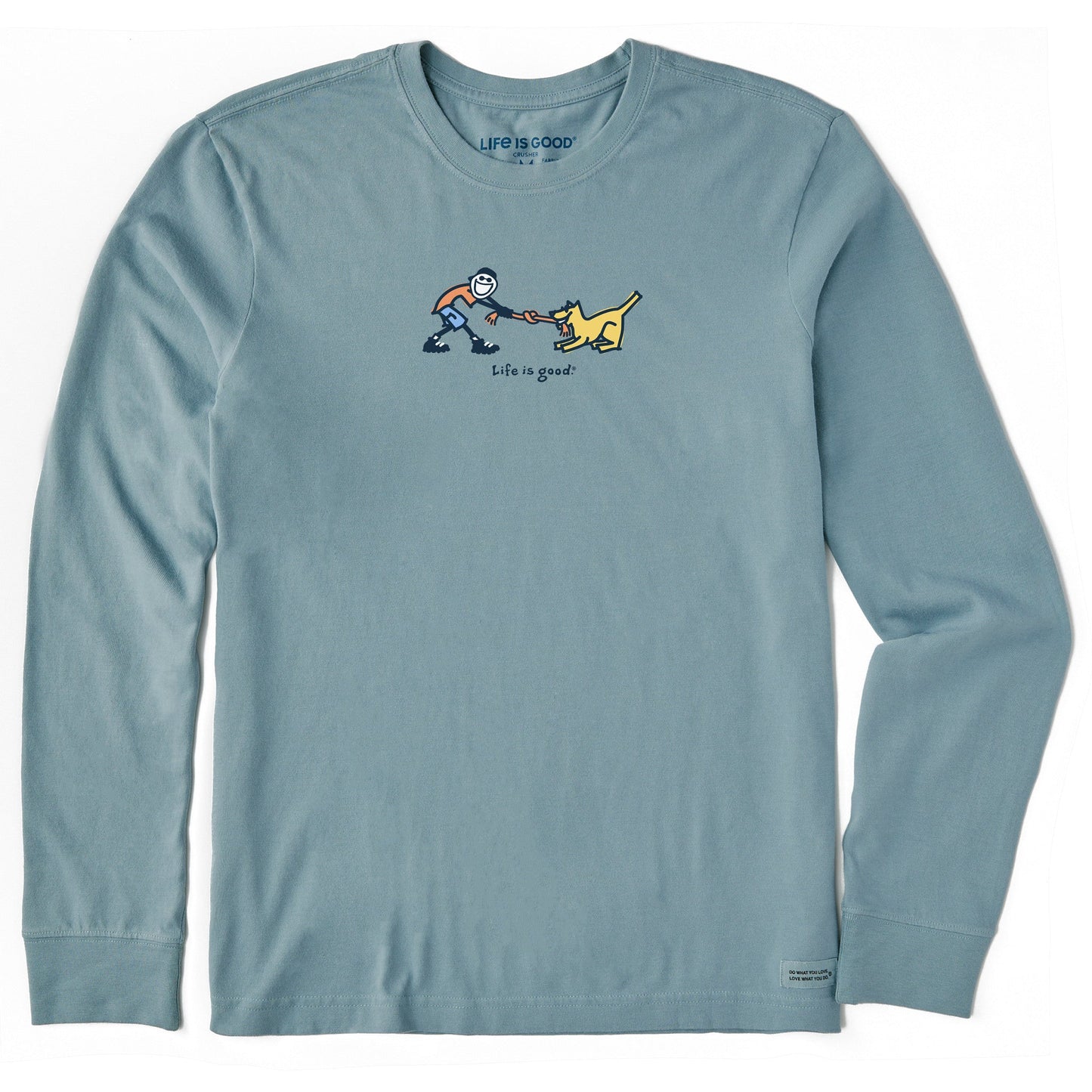 Men's Jake & Rocket Tug of War Long Sleeve Crusher Tee