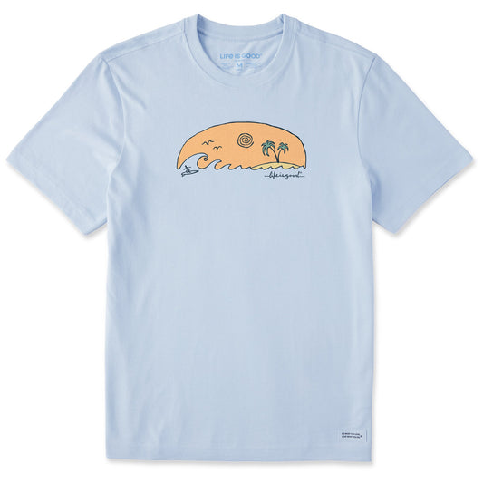 Men's Island Surf Short Sleeve Crusher-LITE Tee