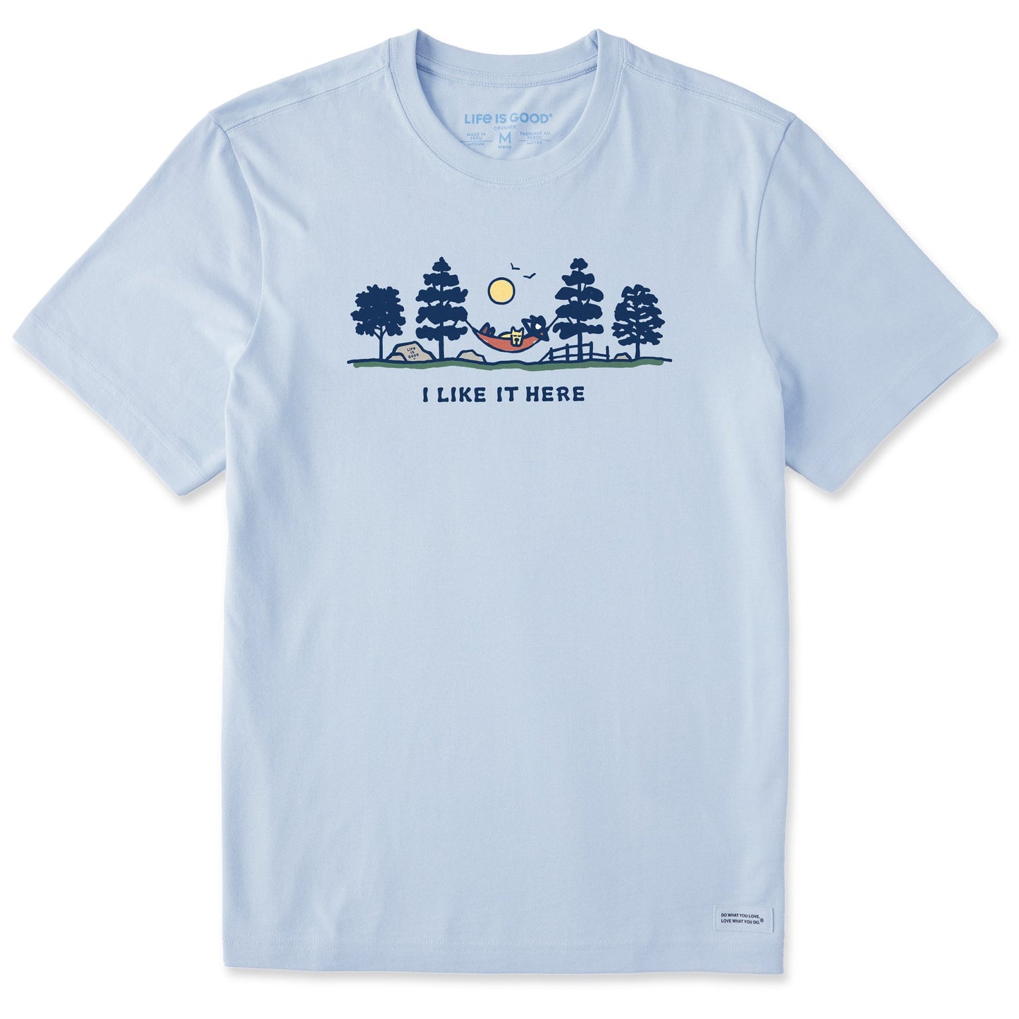 Men's I Like it Here Hammock Vista Short Sleeve Tee