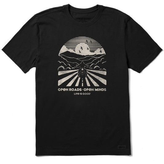 Men's Open Roads  Motorcycle Short Sleeve Crusher-LITE Tee