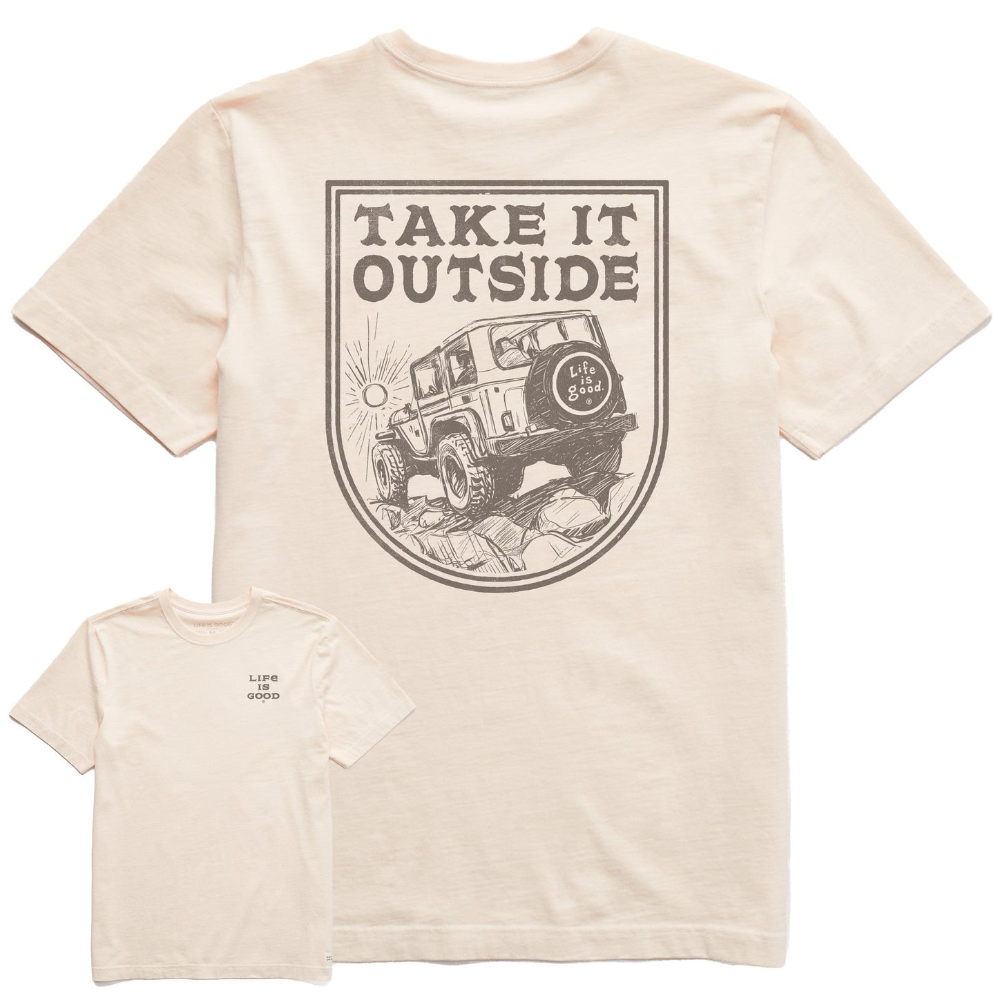 Men's Take it Outside ATV Short Sleeve Tee
