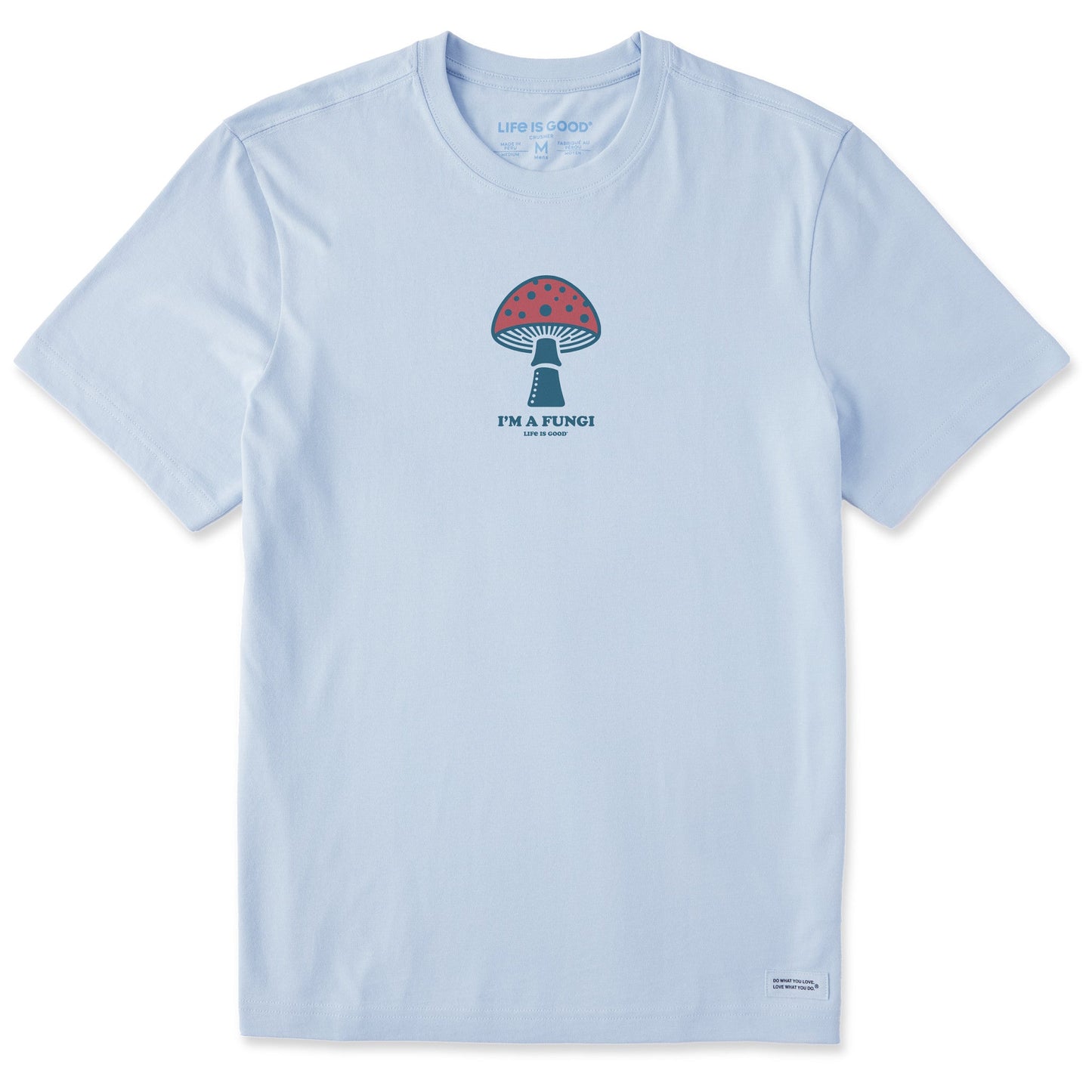Men's I'm a Fungi Mushroom Short Sleeve Crusher-LITE Tee