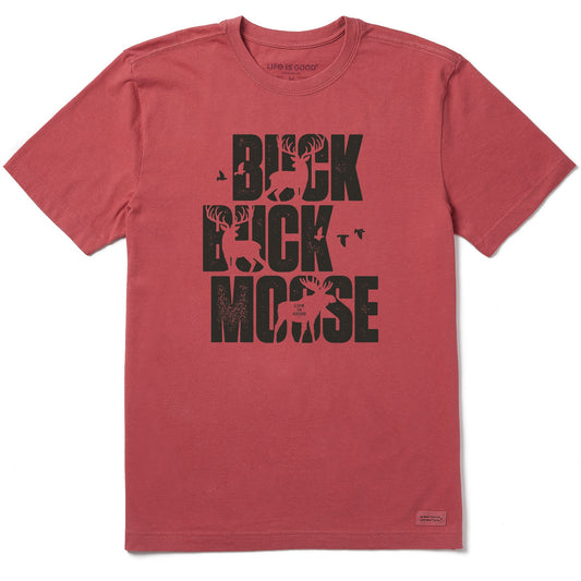 Men's Typeout Buck Buck Moose Bold Short Sleeve Tee