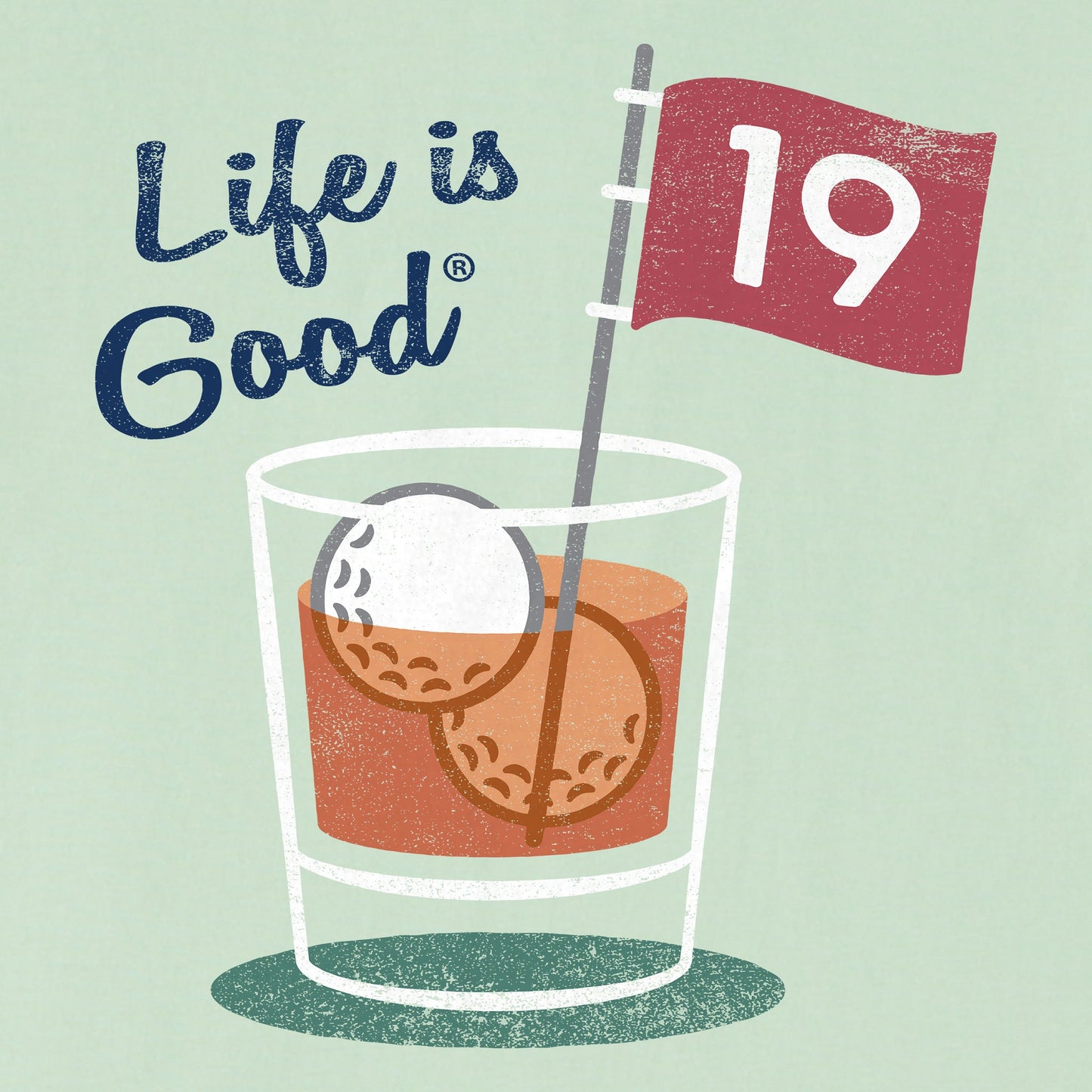 Men's 19th Hole Cocktail Short Sleeve Tee