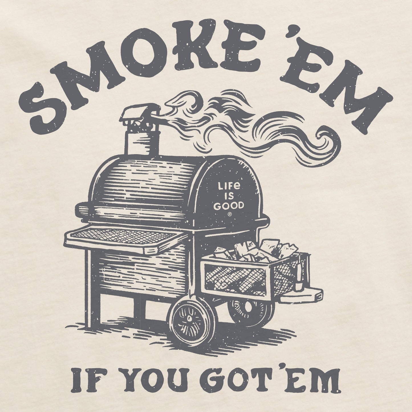 Men's Smoke 'em Short Sleeve Crusher-LITE Tee