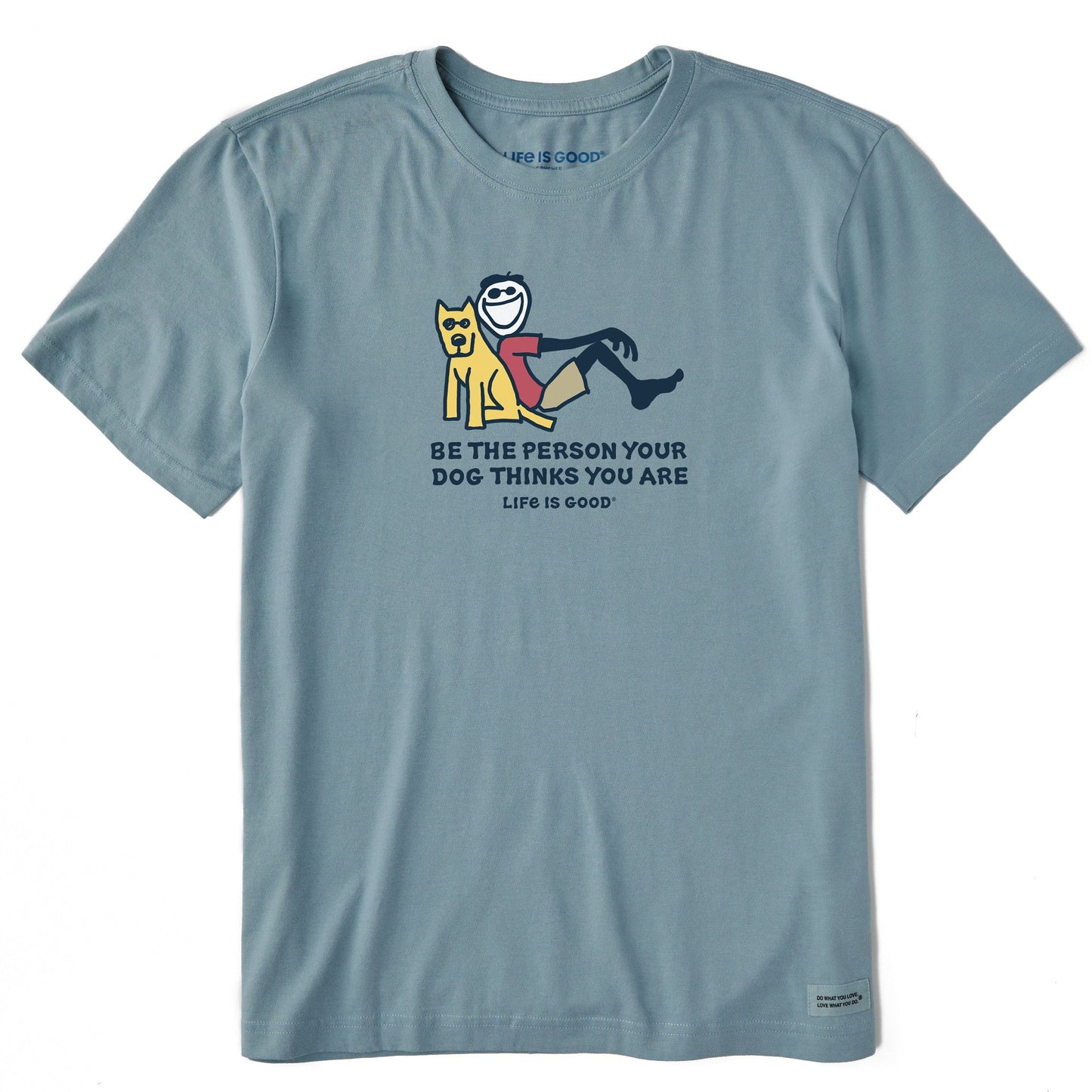 Men's Jake and Rocket Be The Person Short Sleeve Tee