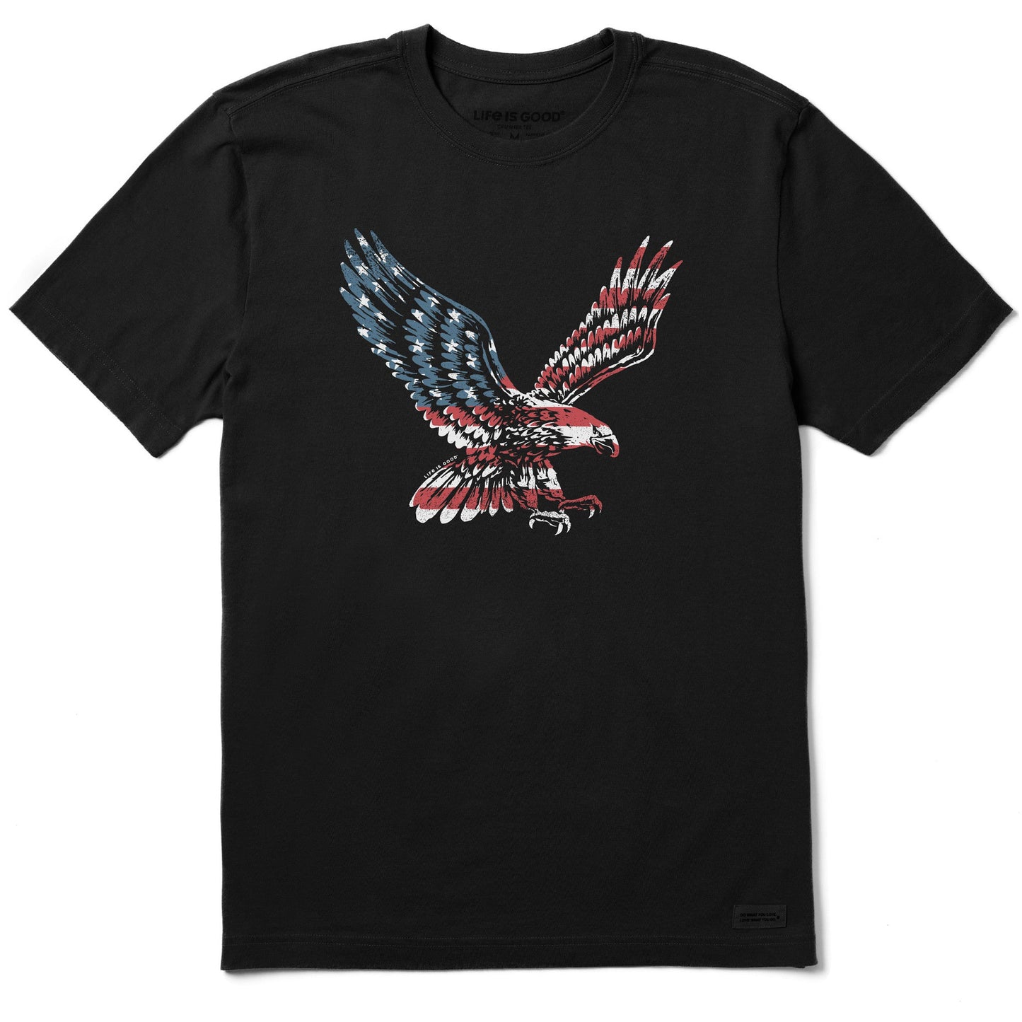 Men's Eagle Flag Short Sleeve Crusher-LITE Tee
