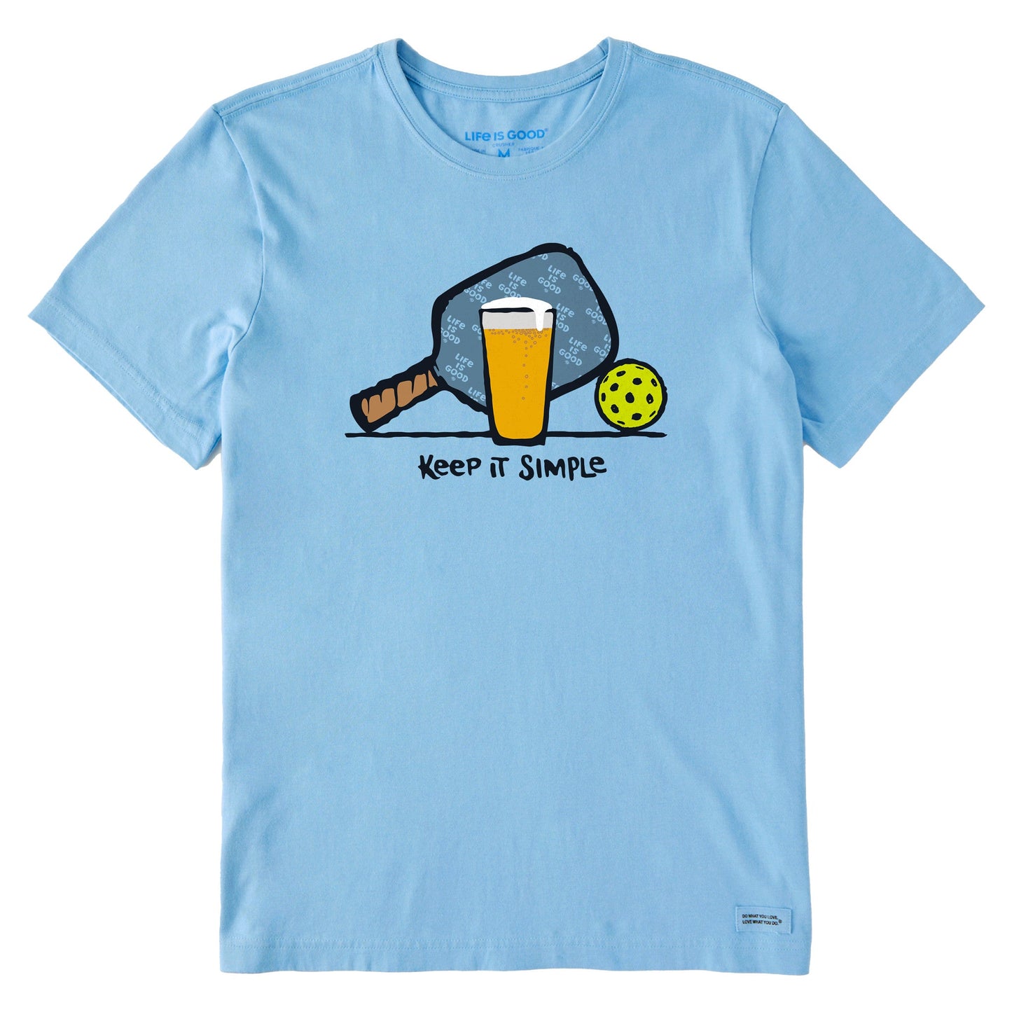 Men's Pickleball & Beer Short Sleeve Tee