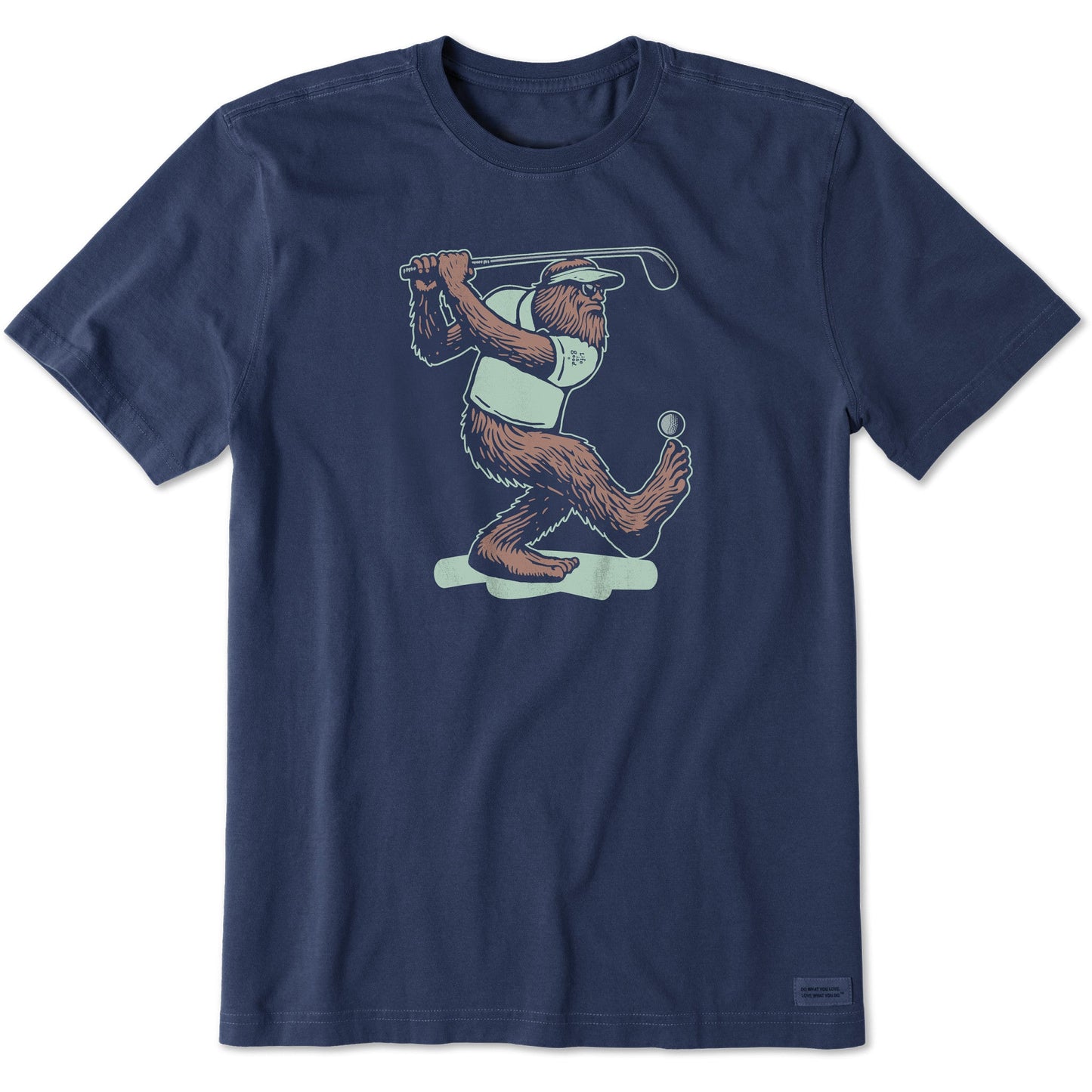 Men's Bigfoot Golfing Short Sleeve Tee