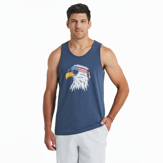 Men's Patriotic Eagle Crusher-LITE Tank