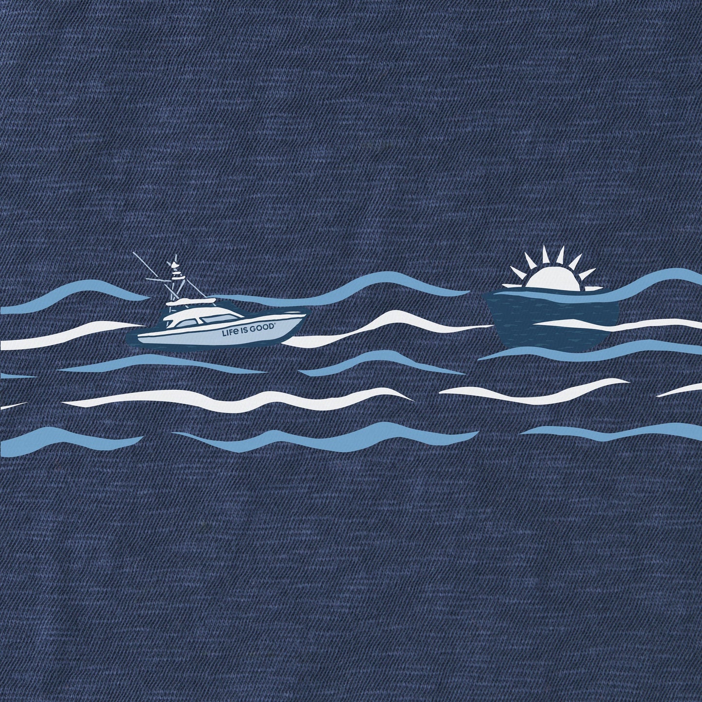 Men's Boat Ride Slub Slim Fit Tee