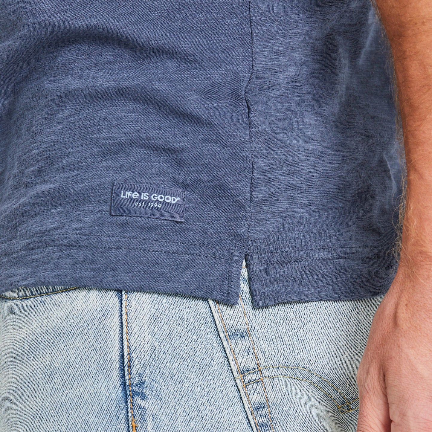 Men's Boat Ride Slub Slim Fit Tee