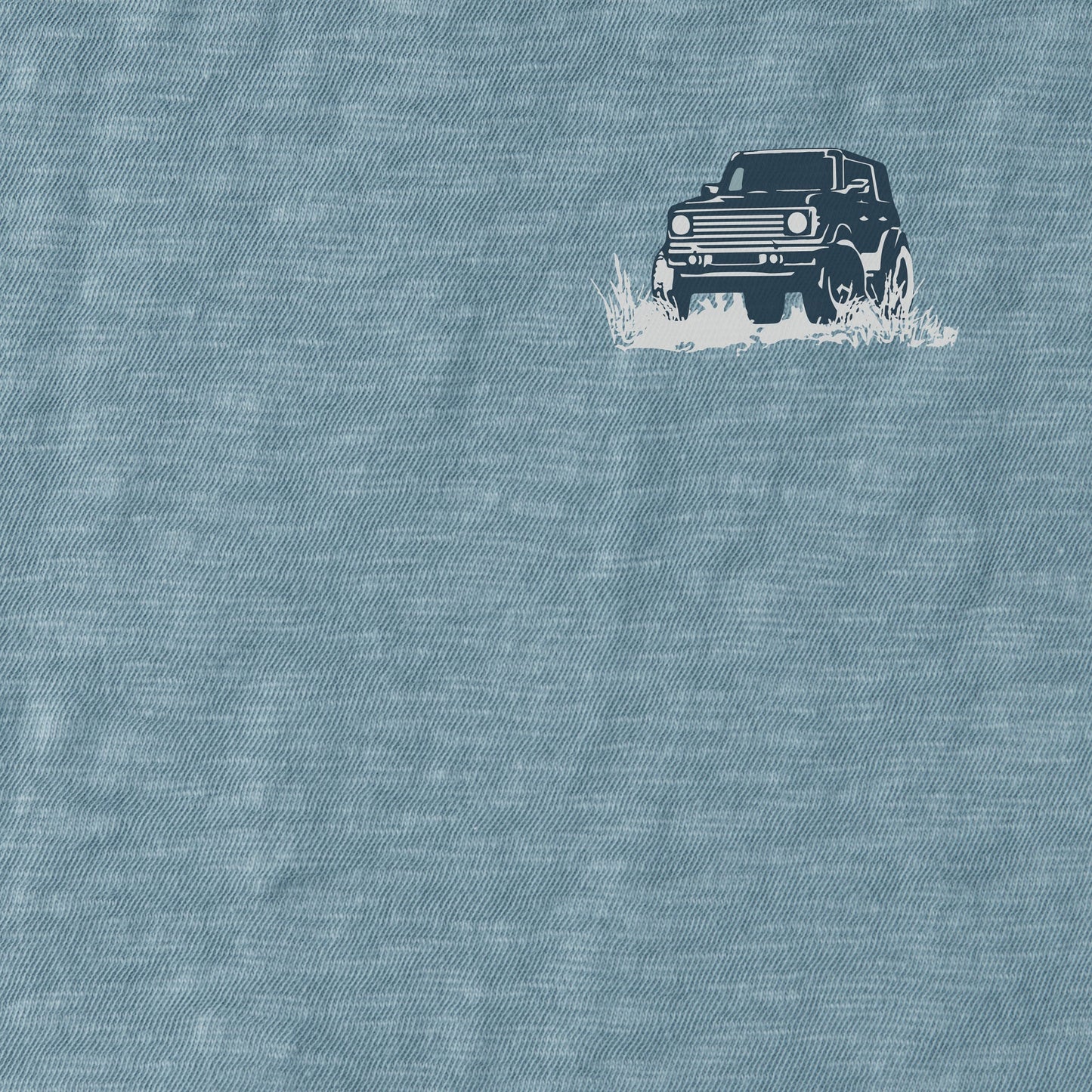 Men's ATV in the Woods Textured Slub Hoodie