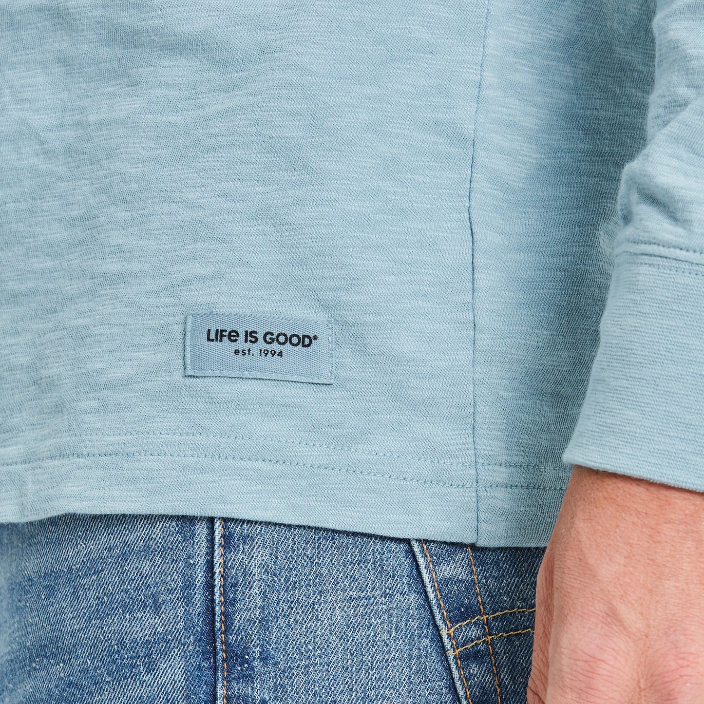 Men's ATV in the Woods Textured Slub Hoodie