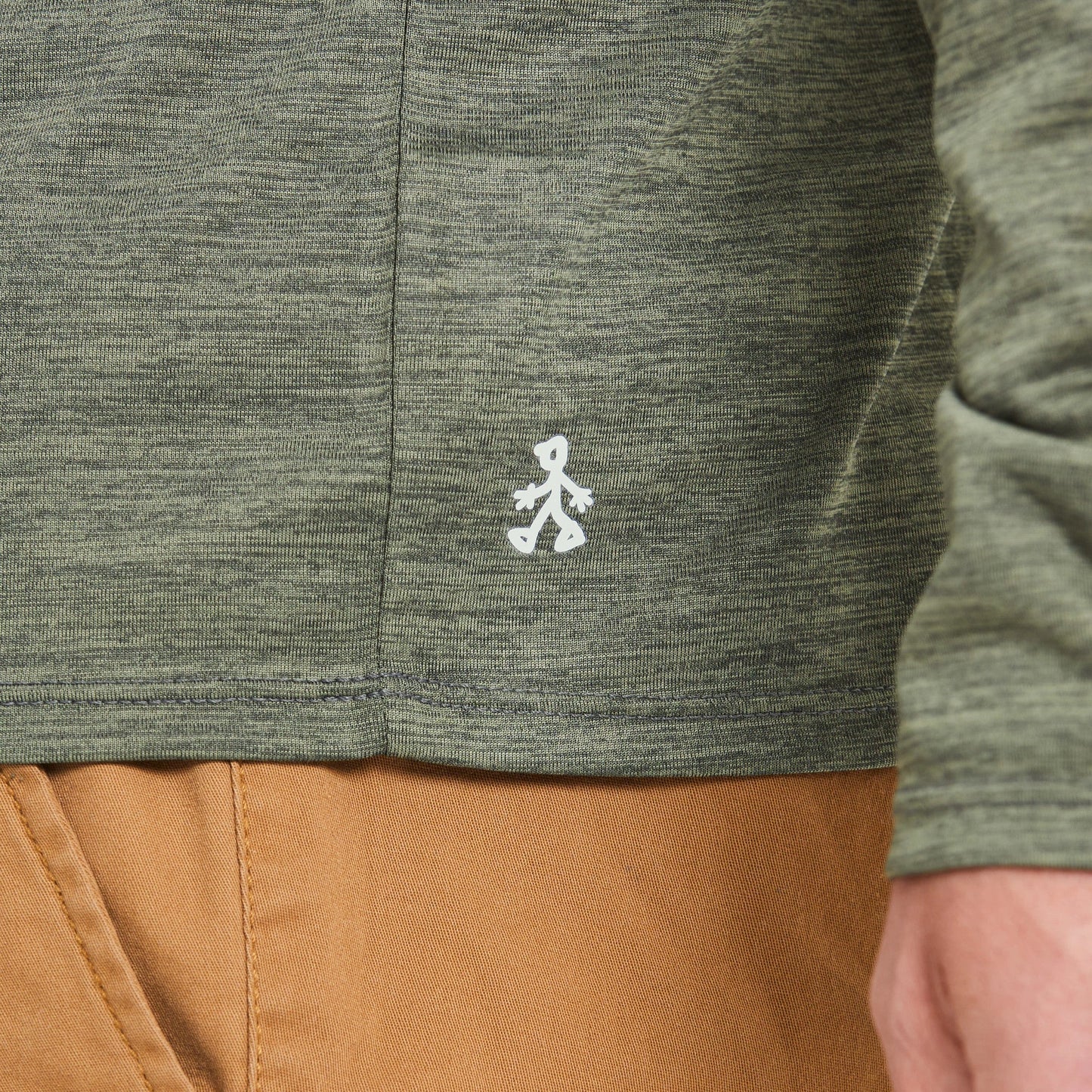 Men's ATV Canoe Long Sleeve Sun Crusher Hoodie